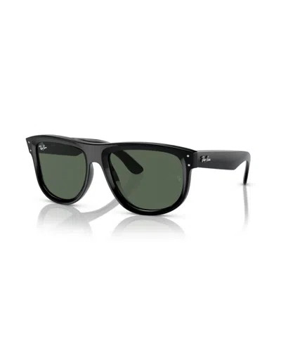 Ray Ban Unisex Boyfriend Reverse Square Sunglasses, Rbr0501s In Black