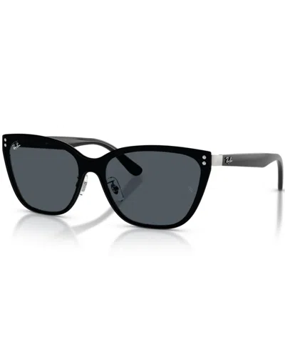 Ray Ban Unisex Cat Eye Sunglasses Rb3798d In Gray