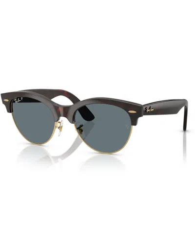 RAY BAN UNISEX CLUBMASTER WAY POLARIZED SUNGLASSES, RB2341
