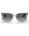 Ray Ban Unisex Disney Polarized Sunglasses, Rb4165 Justin In Transparent,grey Gradient Polar