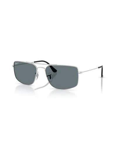 Ray Ban Unisex Explorer 3 Polarized Sunglasses,rb3779 In Silver