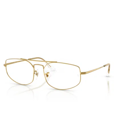 Ray Ban Unisex Explorer V Optics Eyeglasses, Rb6545 In Legend Gold
