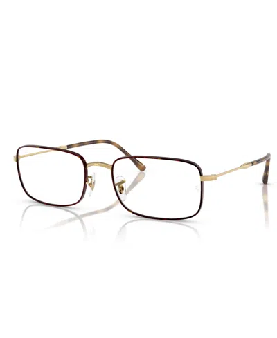 Ray Ban Unisex Eyeglasses, Rb3746v In Brown
