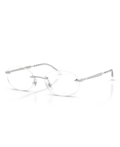 Ray Ban Unisex Eyeglasses, Rb3767v In Silver
