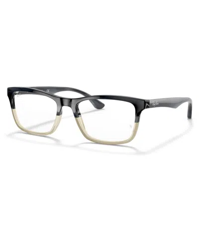 Ray Ban Unisex Eyeglasses, Rb5279 In Gray Horn