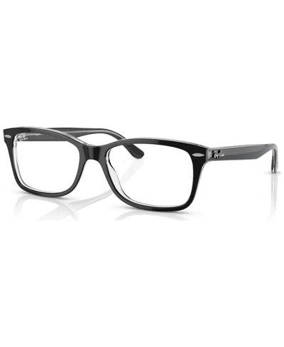 Ray Ban Unisex Eyeglasses, Rb5428 53 In Black On Transparent