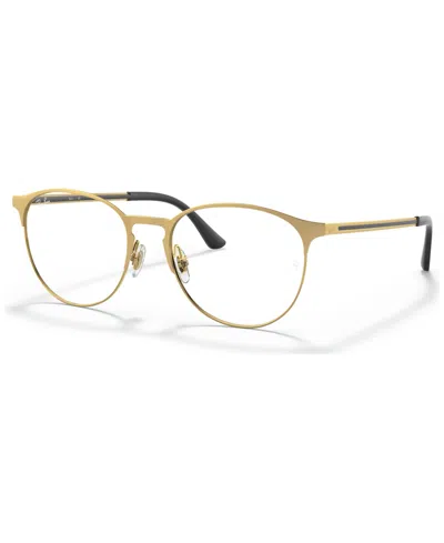 Ray Ban Unisex Eyeglasses, Rb6375 In Gold
