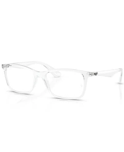 Ray Ban Unisex Eyeglasses, Rb7047 In Transparent