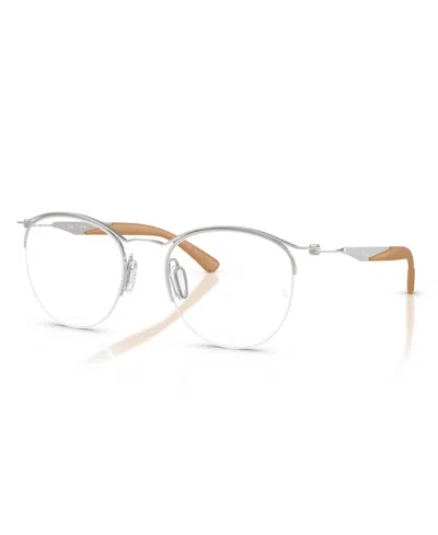 Ray Ban Unisex Eyeglasses, Rb7553 In Silver