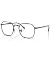 Ray Ban Unisex Irregular Eyeglasses, Rx3694v51-o In Black