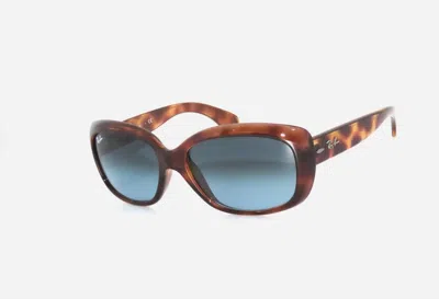 Ray Ban Unisex Jackie Ohh Sunglasses In Havana Tortoise In Brown