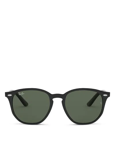 Ray Ban Ray-ban Unisex Junior Solid Sunglasses, 46mm - Big Kid In Black/green