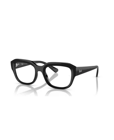 Ray Ban Unisex Leonid Optics Eyeglasses, Rb7225 In Black