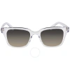 Ray Ban Unisex Light Grey Gradient Square Sunglasses Rb4323 644732 51 In Grey