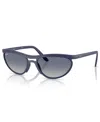 Ray Ban Unisex Liteforce Sunglasses, Rb4453 In Sand Blue