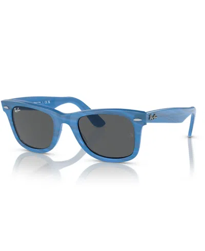 Ray Ban Unisex Low Bridge Fit Sunglasses, Rb2140f 52 In Blue