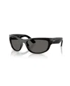 Ray Ban Mega Balorama Blacked Out Collection Sonnenbrillen Schwarz Fassung Grau Glas 63-19 In Black