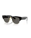 Ray Ban Unisex Mega Clubmaster Sunglasses, Rb0316s In Black On Gold