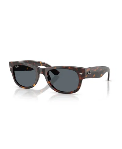 Ray Ban Unisex Mega Wayfarer Sunglasses, Rb0832s In Brown