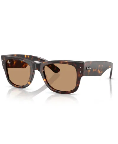 Ray Ban Unisex Mega Wayfarer Sunglasses, Rb0840s In Havana