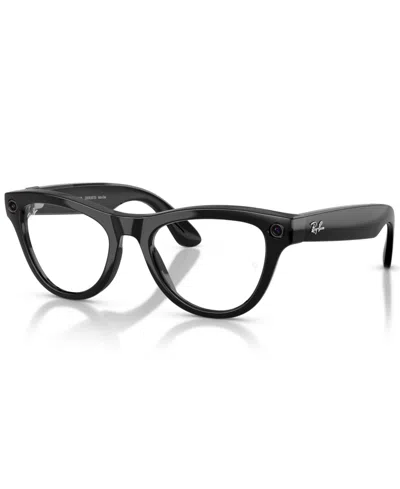 Ray Ban Unisex Meta Skyler Eyeglass Frames, Rw4014 In Black
