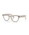 Ray Ban Ray-ban Meta Skyler Cat Eye Ai Glasses, 52mm