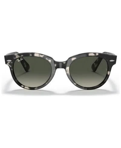 Ray Ban Unisex Orion Sunglasses, Rb2199 52 In Gray Havana,grey Gradient Dark Grey