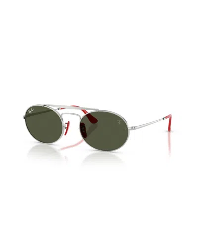 Ray Ban Unisex Oval Sunglasses, Rb3775m In Metallic