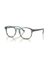 Ray Ban Unisex Phantos Eyeglasses, Rb5417 In Green