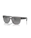 Ray Ban Phil Bio-based Sunglasses Black Frame Silver Lenses Polarized 54-21 In Transparent