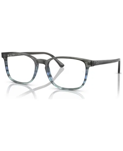 Ray Ban Unisex Pillow Eyeglasses, Rb5418 54 In Black