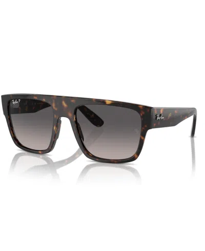 Ray Ban Unisex Polarized Drifter Sunglasses, Rb0360s In Havana