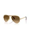 Ray Ban Ray-ban Sunglasses In Gold