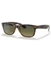 RAY BAN UNISEX POLARIZED SUNGLASSES, RB2132 NEW WAYFARER