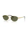 Ray Ban Unisex Polarized Sunglasses, Rb3774d In Green