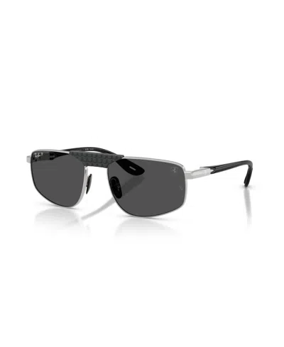 Ray Ban Unisex Polarized Sunglasses, Rb3776m In Black