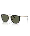 Ray Ban Unisex Polarized Sunglasses, Rb4451 In Black