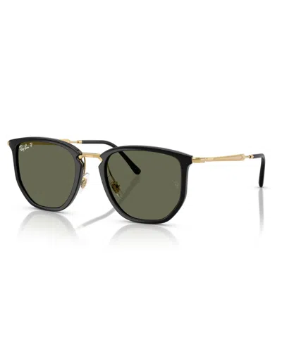 Ray Ban Unisex Polarized Sunglasses, Rb4451 In Black