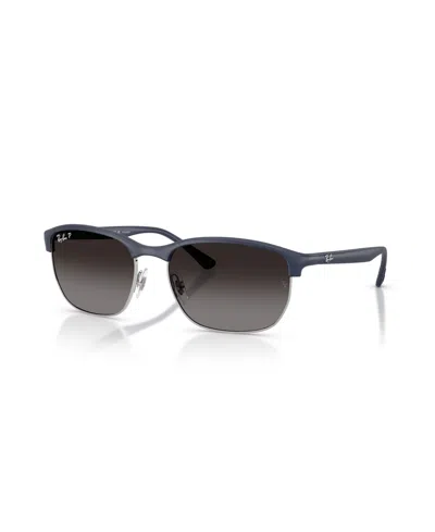 Ray Ban Unisex Polarized Sunglasses, Rb4469 In Brown