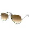 Ray Ban Ray-ban Unisex Rb3025 58mm Sunglasses In Brown