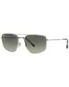 Ray Ban Ray-ban Unisex Rb3666 56mm Sunglasses In Silver