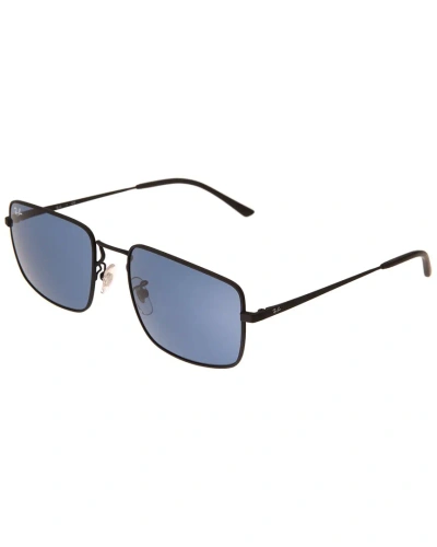 Ray Ban Unisex Rb3666 57mm Sunglasses In Black