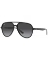 Ray Ban Unisex Low Bridge Fit Sunglasses, Rb4376f 57