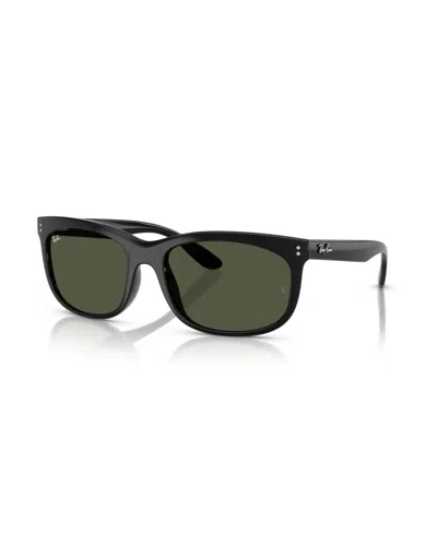Ray Ban Unisex Rectangle Sunglasses, Balorette Rb2389f In Green