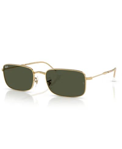 Ray Ban Unisex Round Sunglasses, Rb3746 In Silver