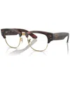 Ray Ban Unisex Square Eyeglasses, Rb0316v 50 In Tortoise On Gold-tone