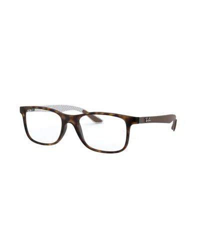 Ray Ban Unisex Square Eyeglasses, Rb8903 In Neutral