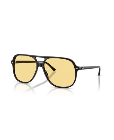 Ray Ban Unisex Square Sunglasses, Bill Rb2198 In Black