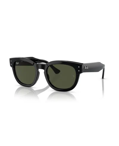 Ray Ban Unisex Square Sunglasses, Mega Hawkeye Rb0298sf In Black