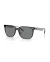 Ray Ban Unisex Square Sunglasses, Rb4466d In Gray